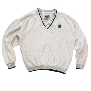 Vintage Gear For Sports Embroidered Pullover Sweater